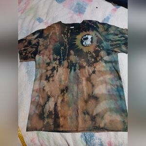 "MEMPHIS‎ STATE tigers"Rev.Tie-Dye Graphic T-Shirt. Men's Sz.XL